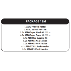 Shimano - AERO X5 Competition - 13m PACK