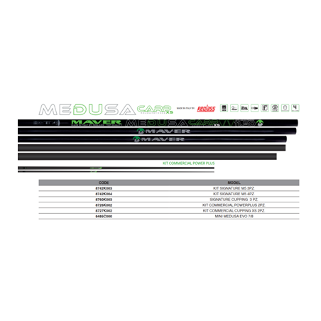 Maver DD France - Medusa Carp XS - PACK