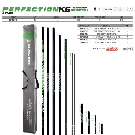 Maver - Perfection K6 MATCH - Pack 13m
