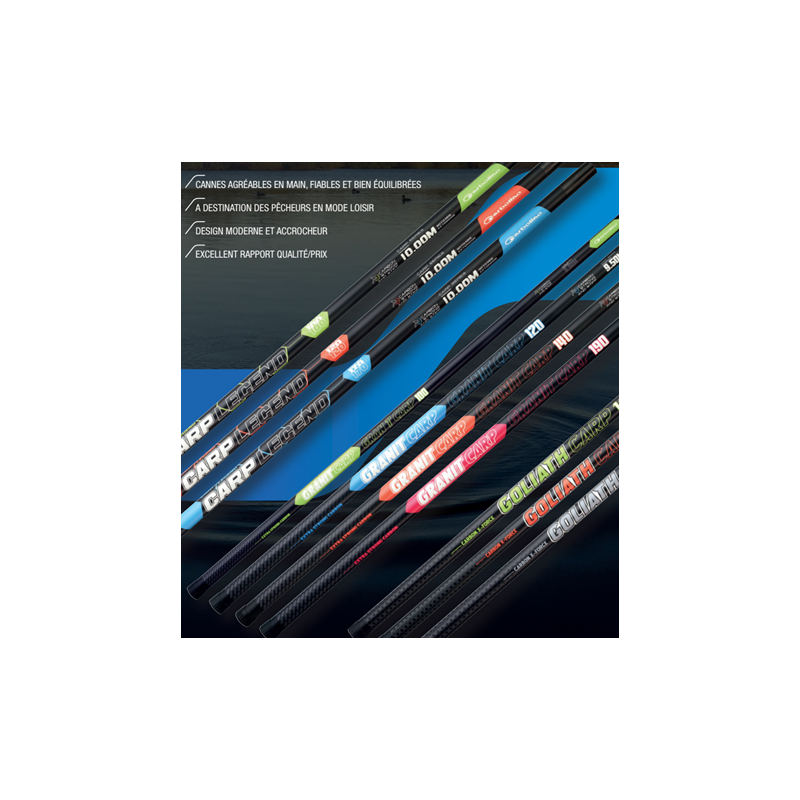 Garbolino - Goliath Carp 110 - PACK 11m