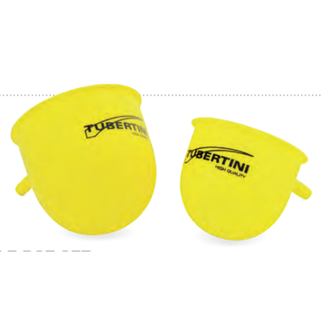 Tubertini - Coupelles simples rondes - Kit complet 2 pièces