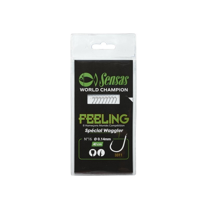 Sensas - Hameçons 3311 nickel MONTES