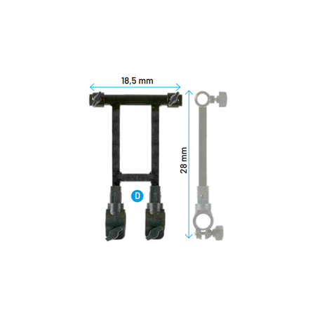 Colmic - Support parapluie - Moyen