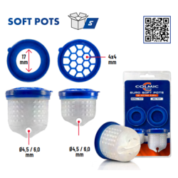 Colmic - Coupelles de scion 6mm - Petites