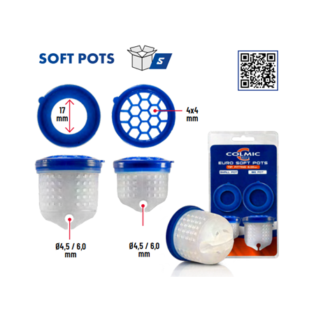 Colmic - Coupelles de scion 6mm - Petites