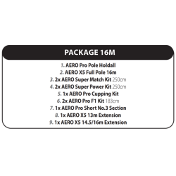 Shimano - AERO X5 Competition - 16m PACK
