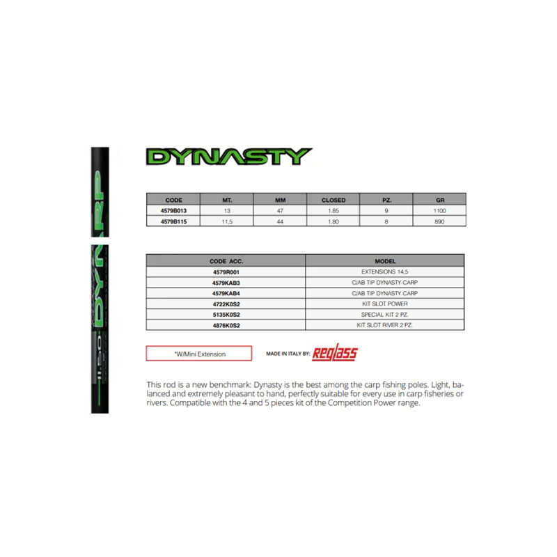 MAVER - DYNASTY Carp - 11m50