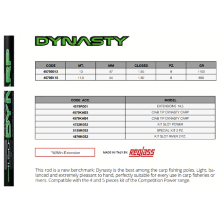 MAVER - DYNASTY Carp - 11m50