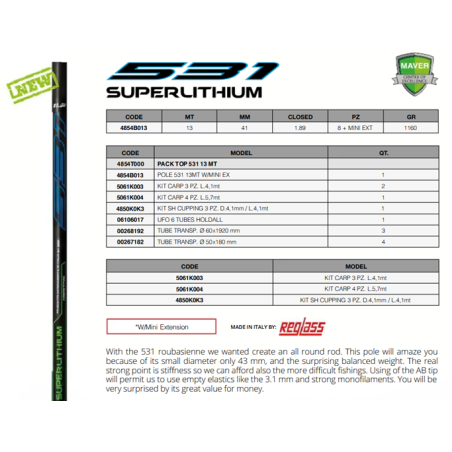 MAVER - 531 Carp - 13m