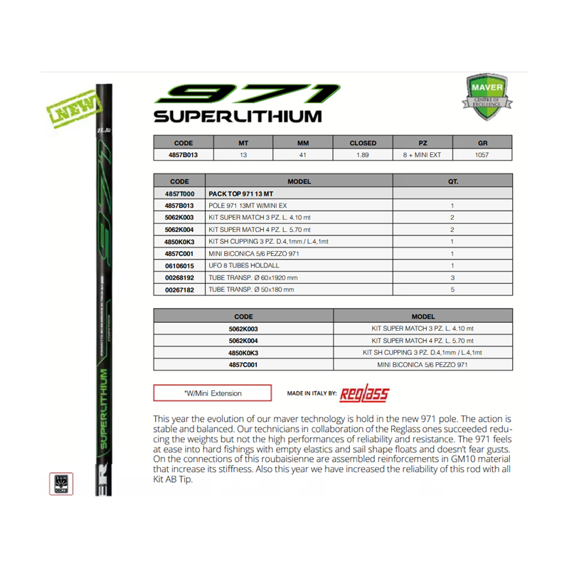 MAVER - 971 Competition - 13m