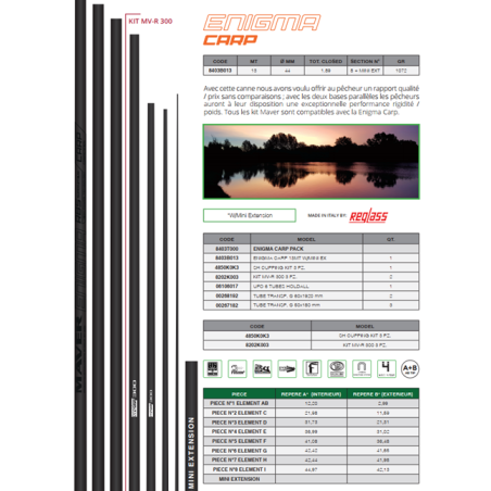 MAVER - ENIGMA Carp - 13m