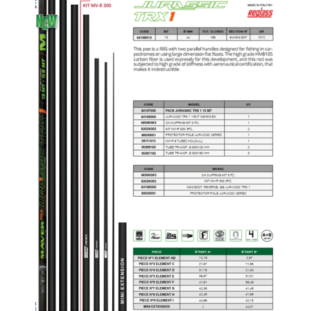 MAVER - Jurassic TRX1 - 13m