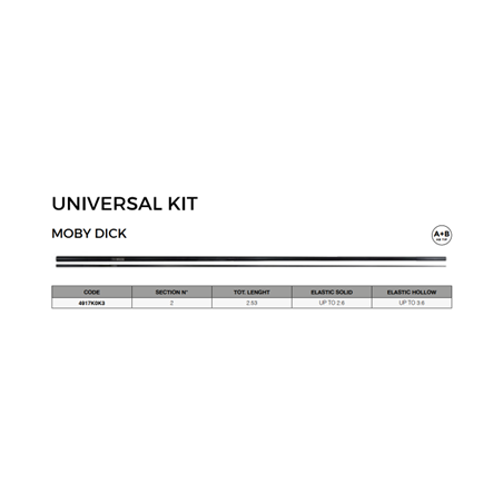 MAVER - KIT Universal pour Moby Dick - 2m53