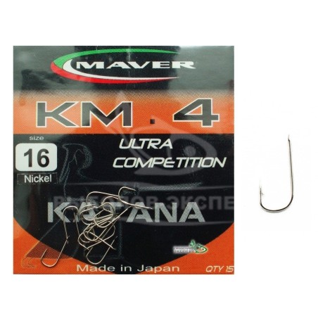 Maver - Hameçons KM4 Ultra Competition - Par 15