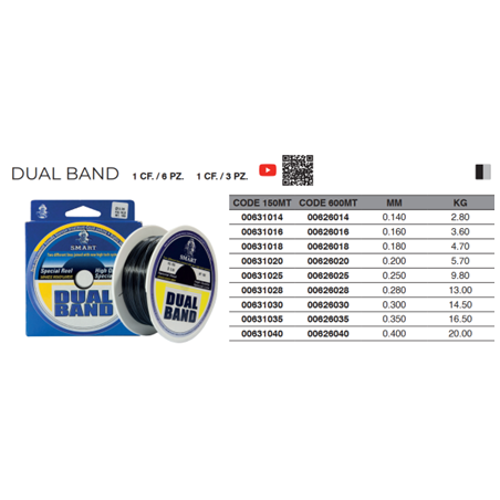 Maver - Fil DUAL BAND - 600m