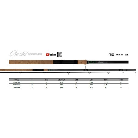 Maver - Feeder - Barbel Specialist 3m60