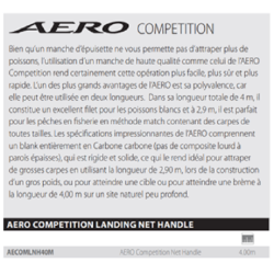 Shimano - Manche épuisette - Aero COMPETITION 4m