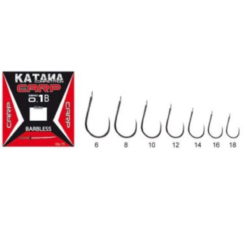 Maver - Hameçons CARP 0.1B BARBLESS - Par 15