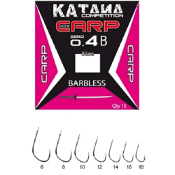 Maver - Hameçons CARP 0.4B BARBLESS - Par 15
