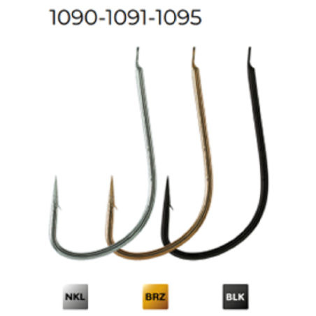 Maver - Hameçons 1095 BLACK - Par 20