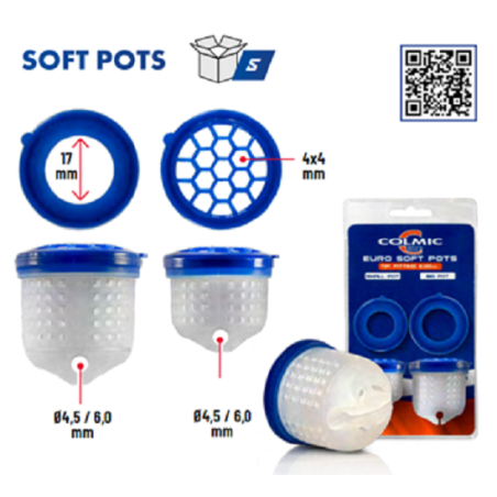 Colmic - Coupelles de scion 6mm - Petites