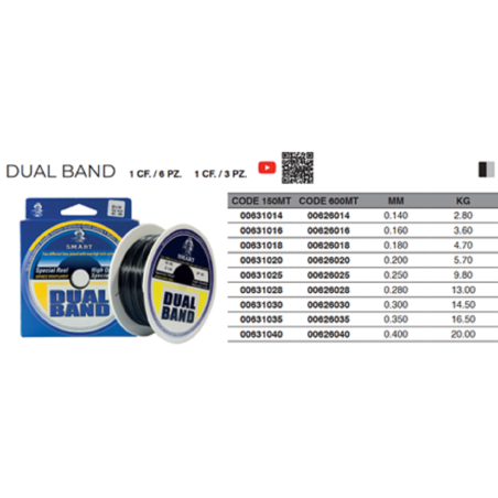 Maver - Fil DUAL BAND - 600m