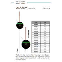 Maver - Flotteur VELA RUN 15g